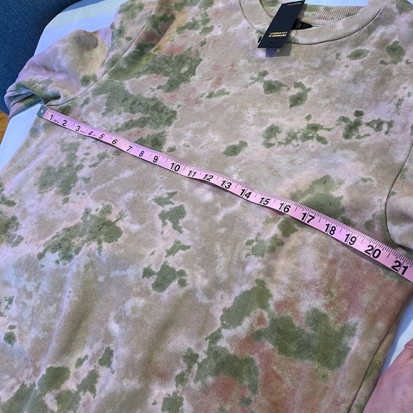 AFRM Tie Dye Crewneck Sweatshirt Soft - Picture 8 of 11